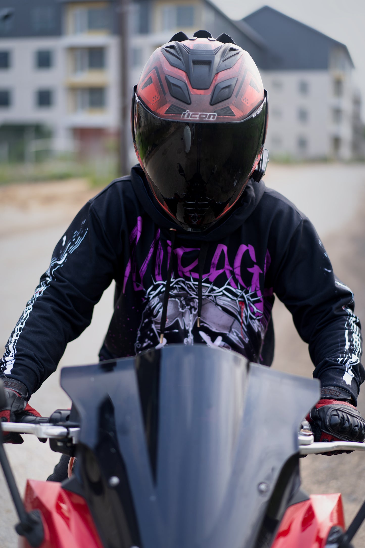 Melting Away Hoodie (Black)