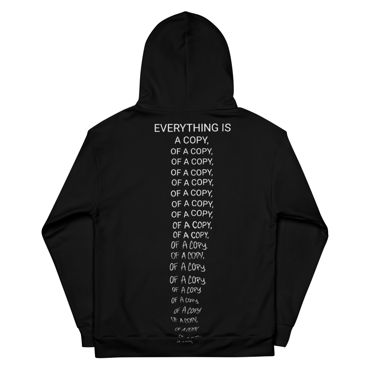 Melting Away Hoodie (Black)