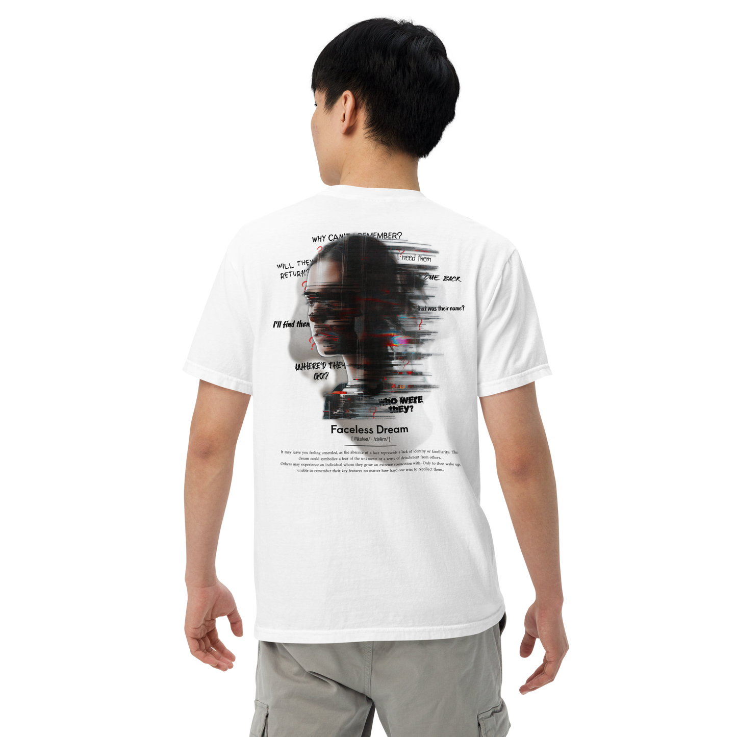 Faceless Dream T-Shirt (Black Brand Logo)