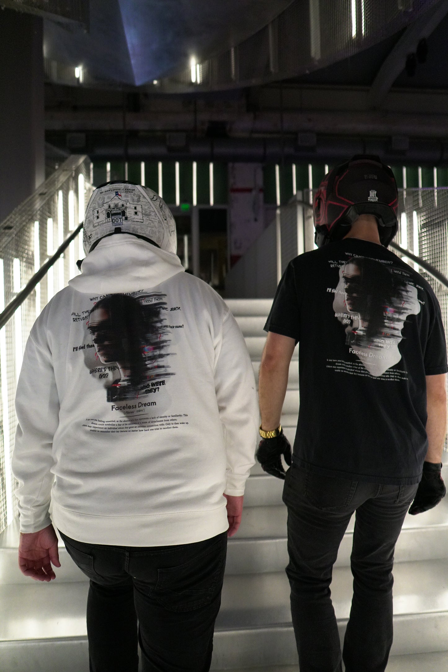 Faceless Dream T-Shirt (White Brand Logo)