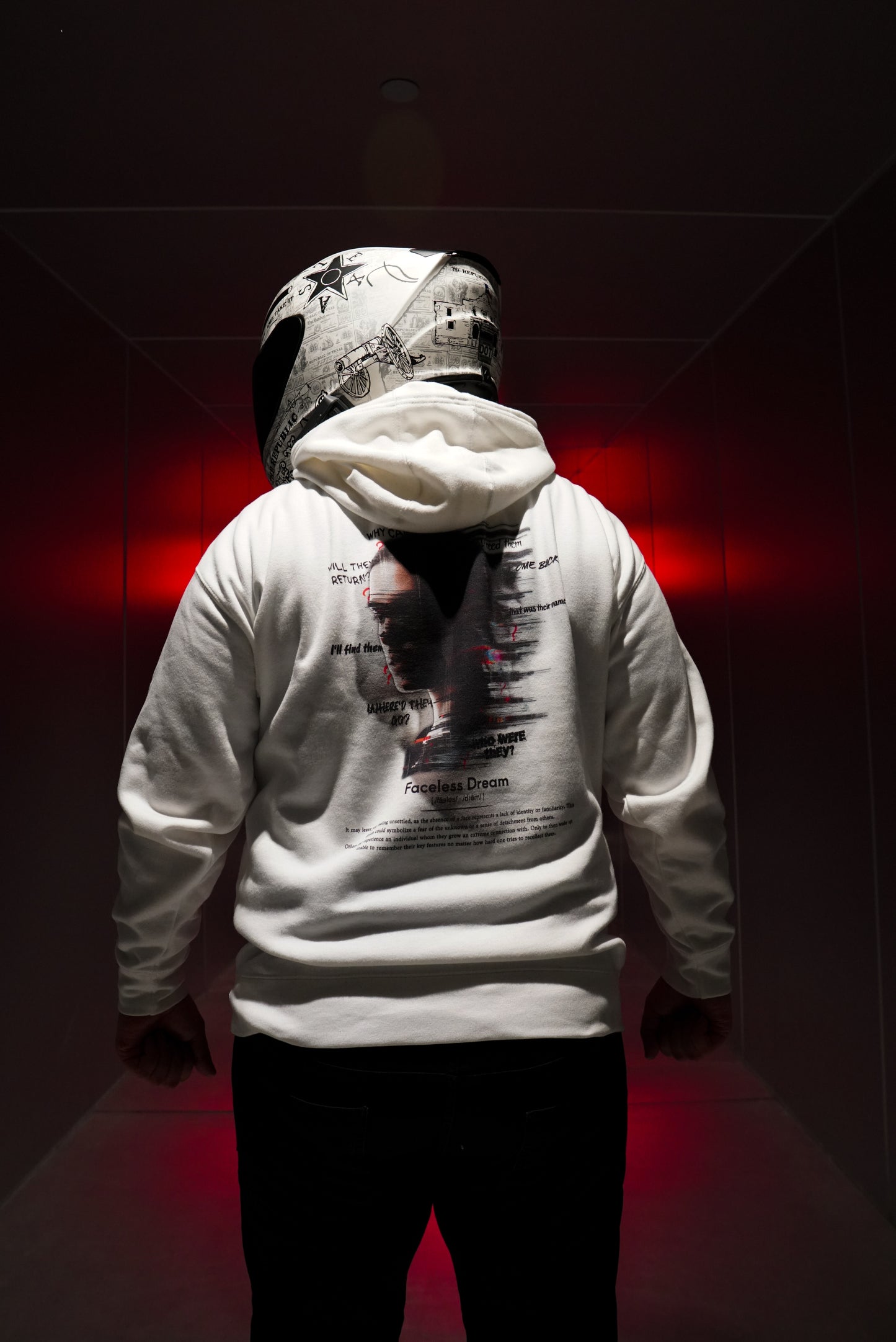 Faceless Dream Hoodie (Black Brand Logo)