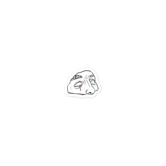 Broken tears sticker