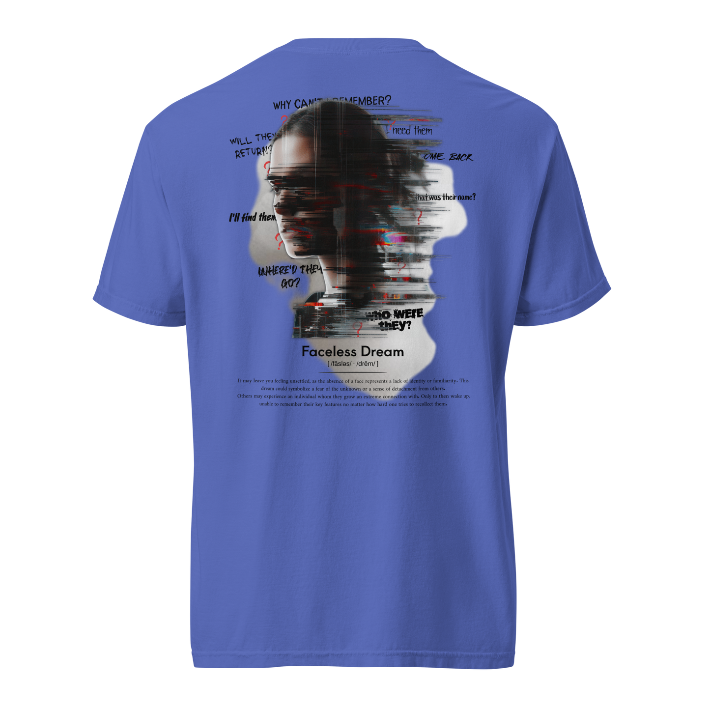 Faceless Dream T-Shirt (Black Brand Logo)