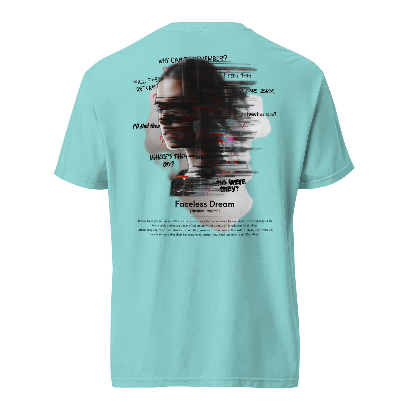 Faceless Dream T-Shirt (Black Brand Logo)