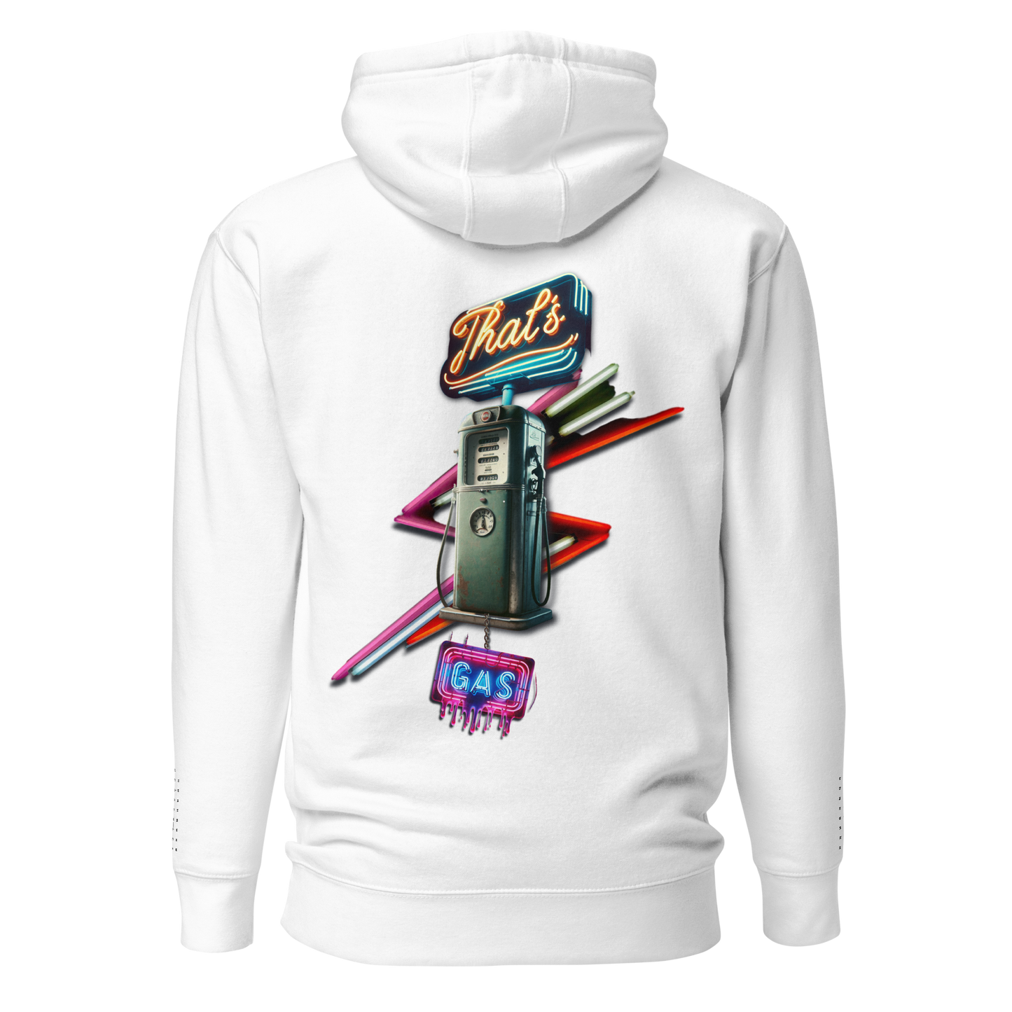 That's Gas Hoodie (black logo)